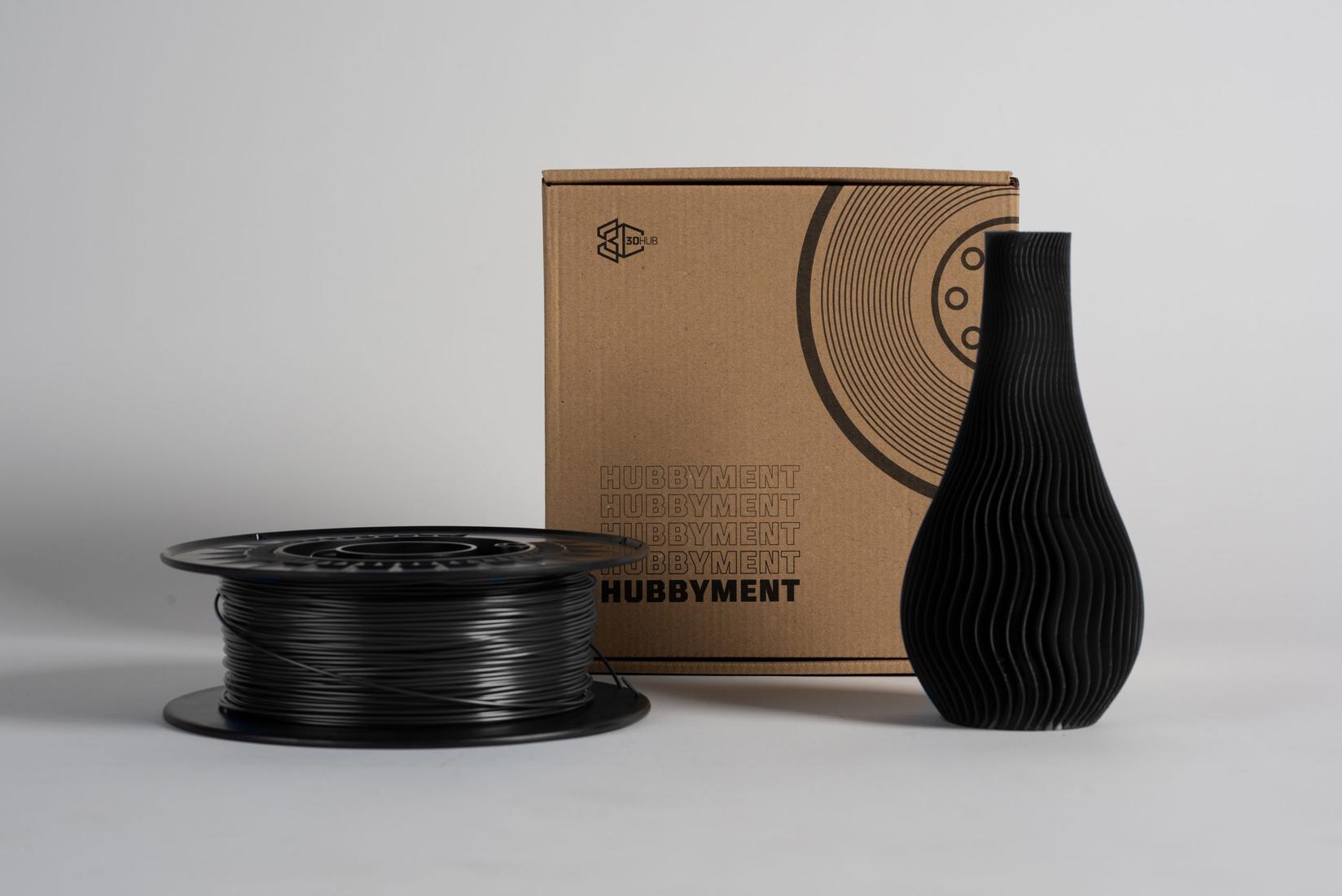 HUBBYMENT PLA Филамент Црна