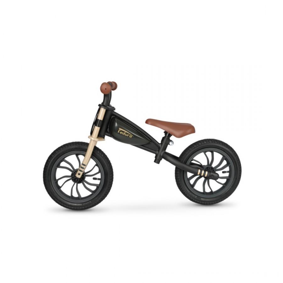 QPLAY Баланс велосипед feduro црна-златен