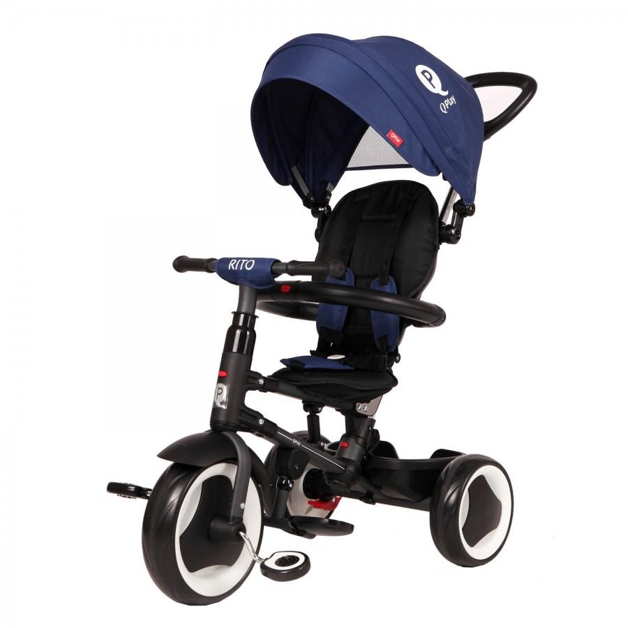 QPLAY Трицикл rito s380 син