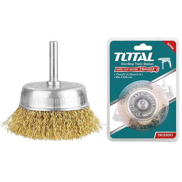 TOTAL Четка Месинг 75 Борм. Лонце - Tac33031 229069