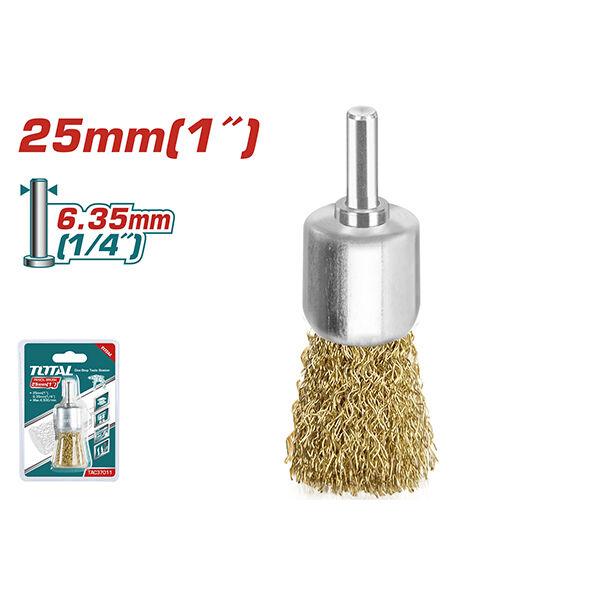 TOTAL Четка Месинг 25 Борм.Лонце - Tac37011 229578