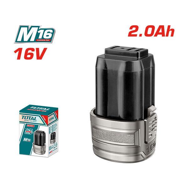 TOTAL Батерија Резервна Li-Ion 16 V 2.0 Tfbli1620 236514
