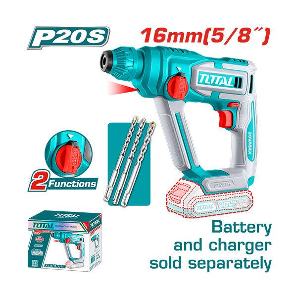 TOTAL Хилта SDS 20V BEZ.BAT. TRHLI20168 245096