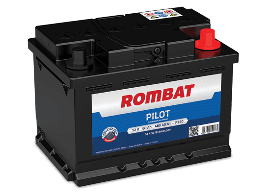 ROMBAT Акумулатор pilot 60ah 480a