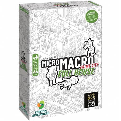 Pegasus Spiele MicroMacro: Crime City - Full House Друштвена игра