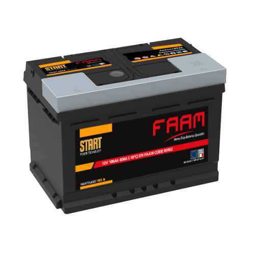FAAM Italy Акумулатор POWER START 100 Ah D+
