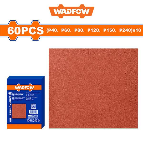 WADFOW Шмиргл сет 60/1 230×280ММ P40-240 - WSM6001 242379