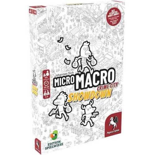 Pegasus Spiele MicroMacro: Crime City - Showdown Друштвена игра