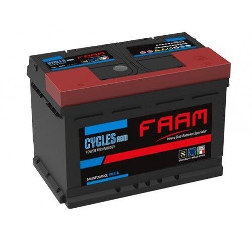 FAAM Italy Акумулатор Start stop 80 Ah AGM