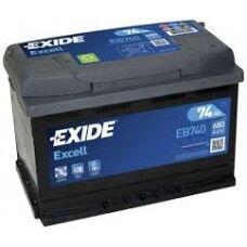 EXIDE Акумулатор 74 excel Ah L+