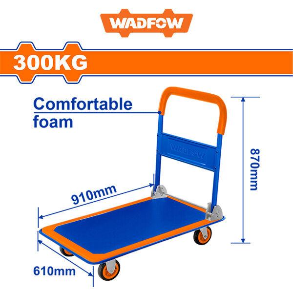 WADFOW Количка 4 тркала 300КГ - WWB1330 235588