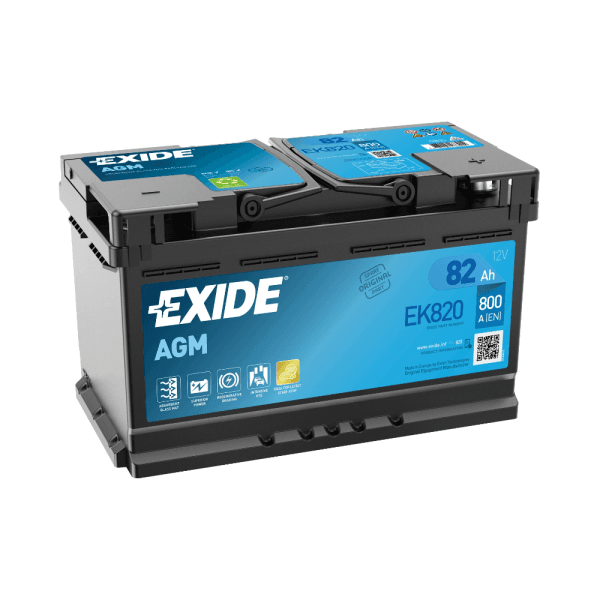 EXIDE Акумулатор 82 Ah AGM