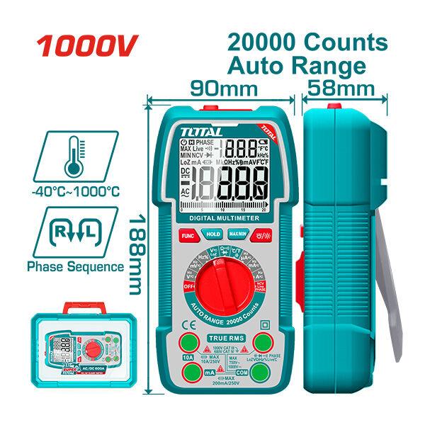 TOTAL Мултимер Дигитален - Tmt5410003 237532