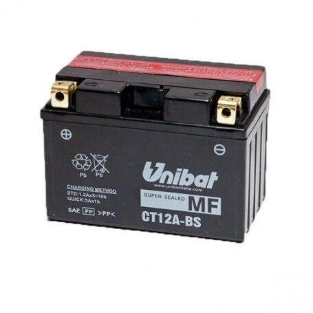 UNIBAT ITALY Акумулатор за мотор CT12ABSU
