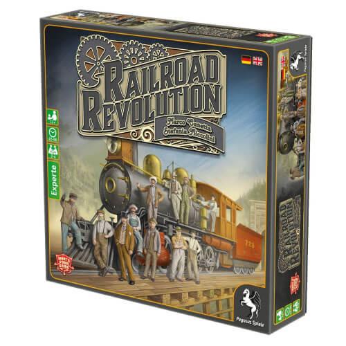 Pegasus Spiele Railroad Revolution Друштвена игра