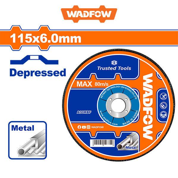 WADFOW Камен метал 115×6 DEPRESSED - WAC1347 242377