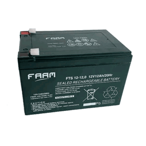 FAAM Italy Акумулатор BATTERY 12V 12 Ah