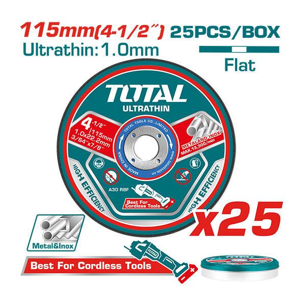 TOTAL Камен 115*1 1/25Pcs Tac11011525 236502