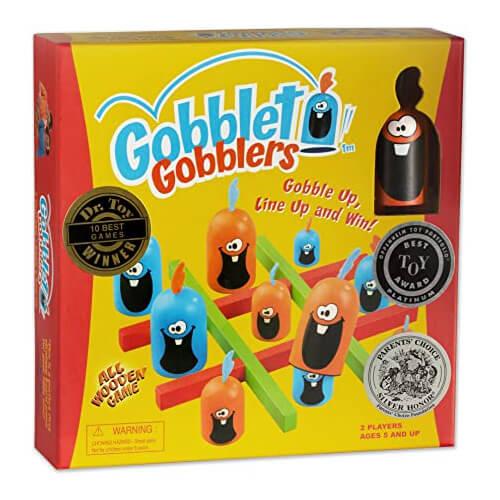 Blue Orange Gobblet Gobblers (Wooden) Друштвена игра