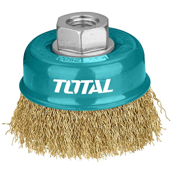 TOTAL Четка Месинг 75 Mm За Брусилка Tac31031 226626