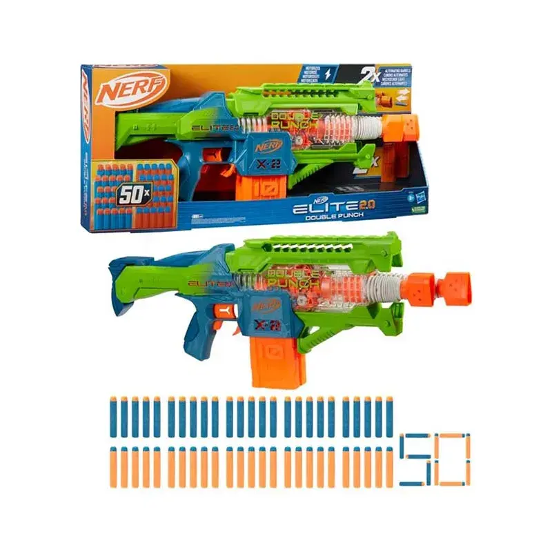 Hot Deals Пушка NERF ELITE 2.0 DOUBLE PUNCH