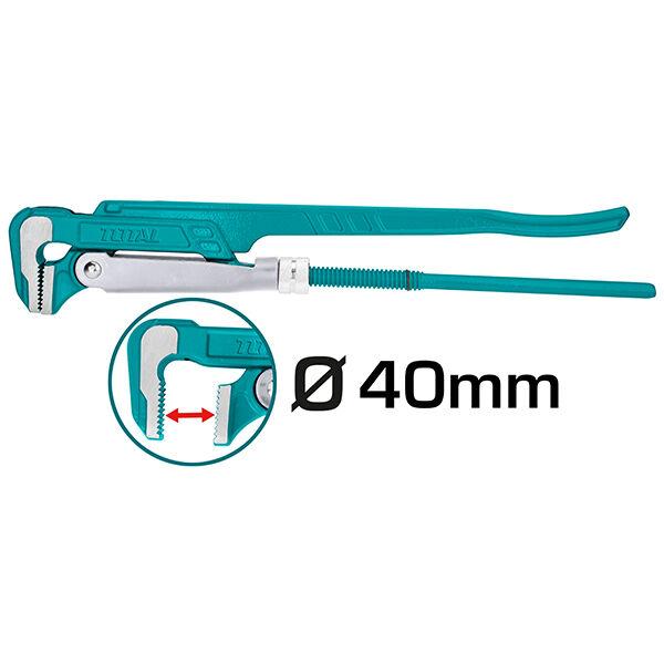 TOTAL Клешта за цевки 1" Tht172011 226416