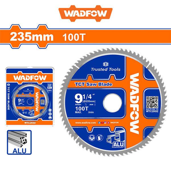 WADFOW Пила алуминиум 235ММ 100 заби - WTC2K02 235590