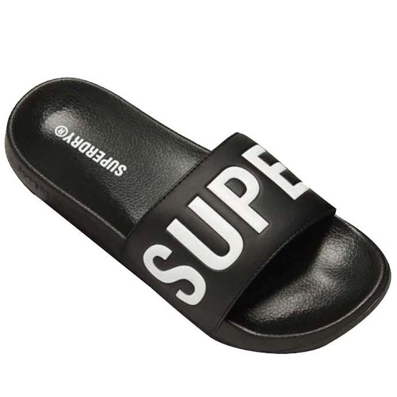 Машки влечки за базен со графички Core, црно-бели