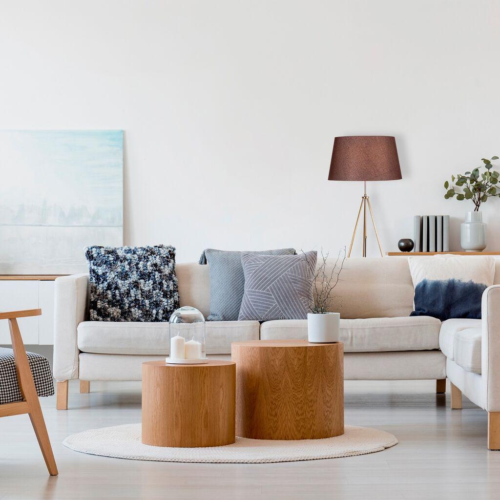 Подна ламба Opviq 4062, 165 см, E27, златна боја