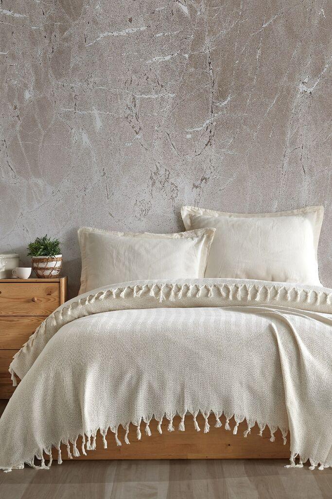 L'essentiel Maison двоен прекривка Берлино, 200x220cm, беж