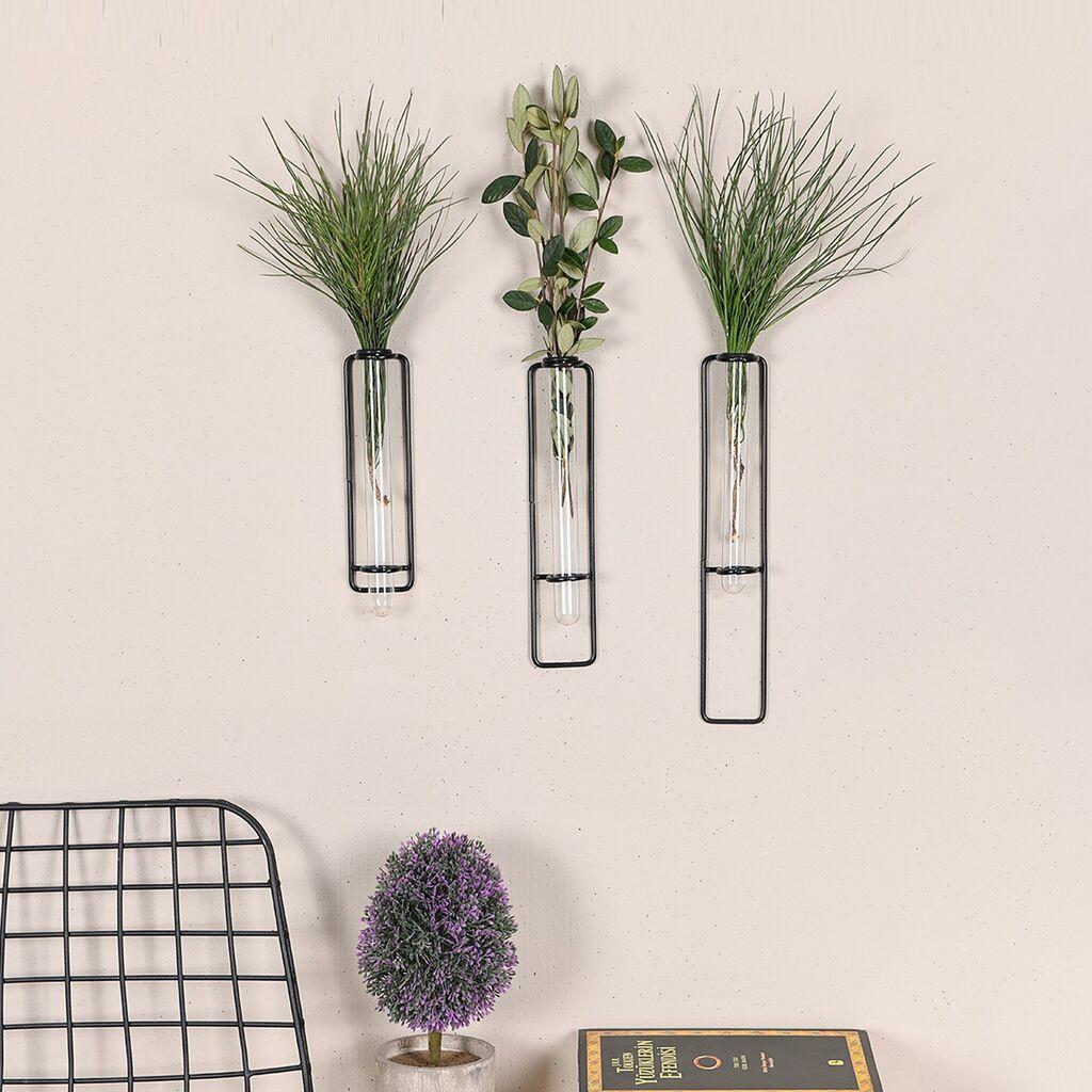 Wallity декорација за dzид Pentola, 20x25x30 см, 1,5 мм, црна