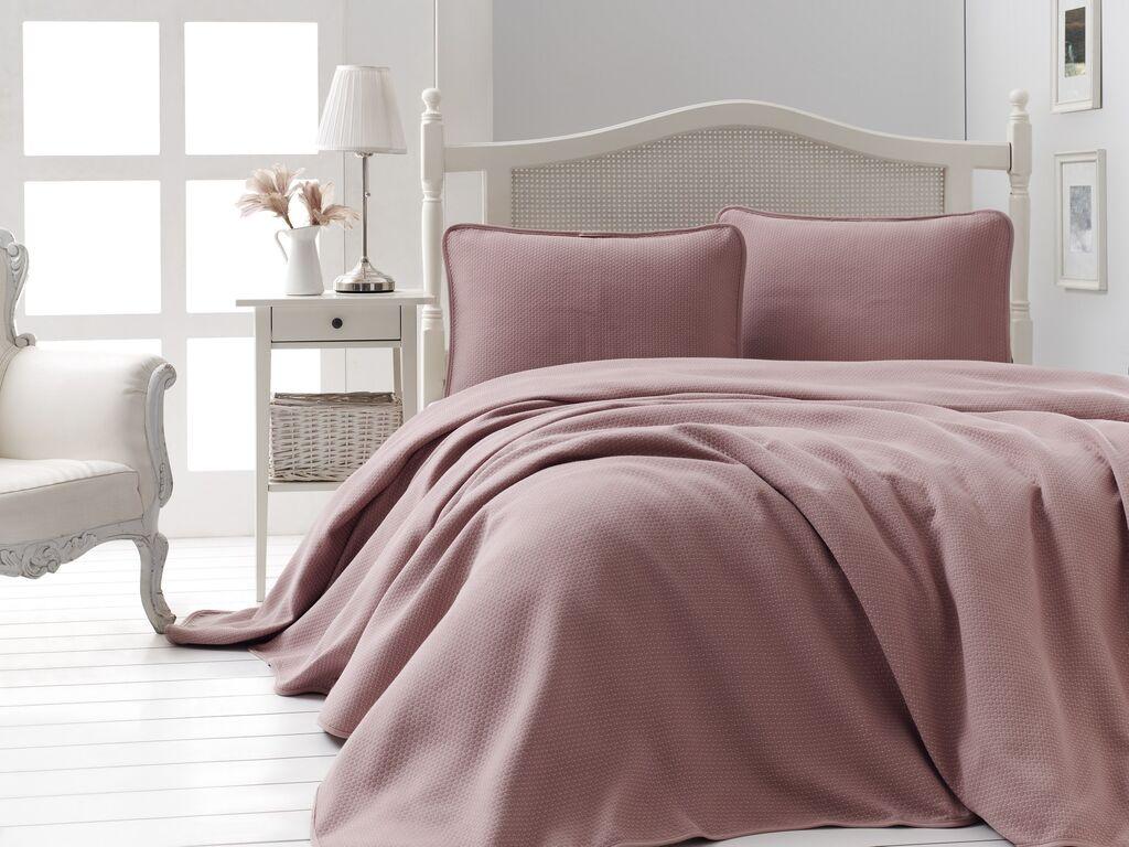 L'essentiel Maison Комплет Двојна прекривка Liv, 220x240cm, розова