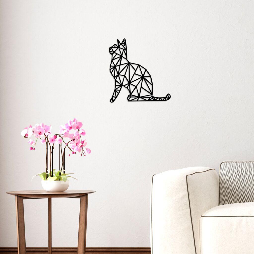 Wallity декорација за dzид Caddy, 35x46 см, 8 мм, црна