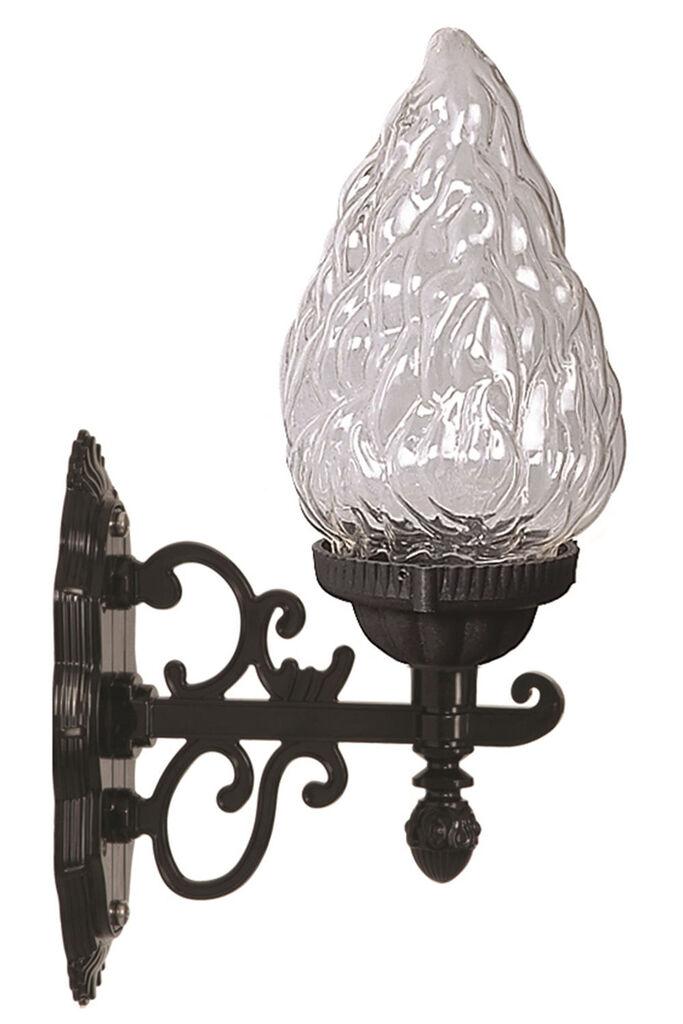 Opviq Надворешна dzидна светилка BAP-68191-1BSY-M1, 40 см, E27, 40W, IP65, Црна