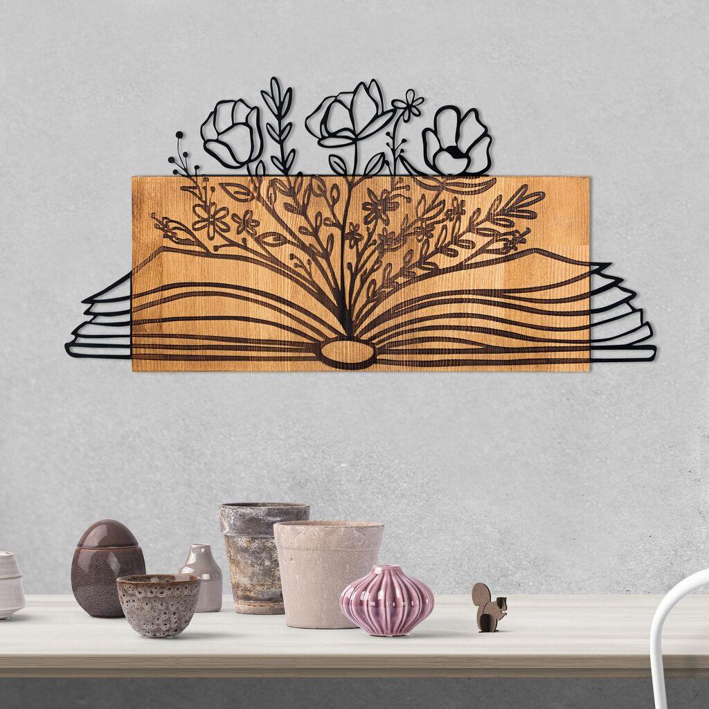 Wallity декорација за dzид Култура, 74x37 см, кафеава