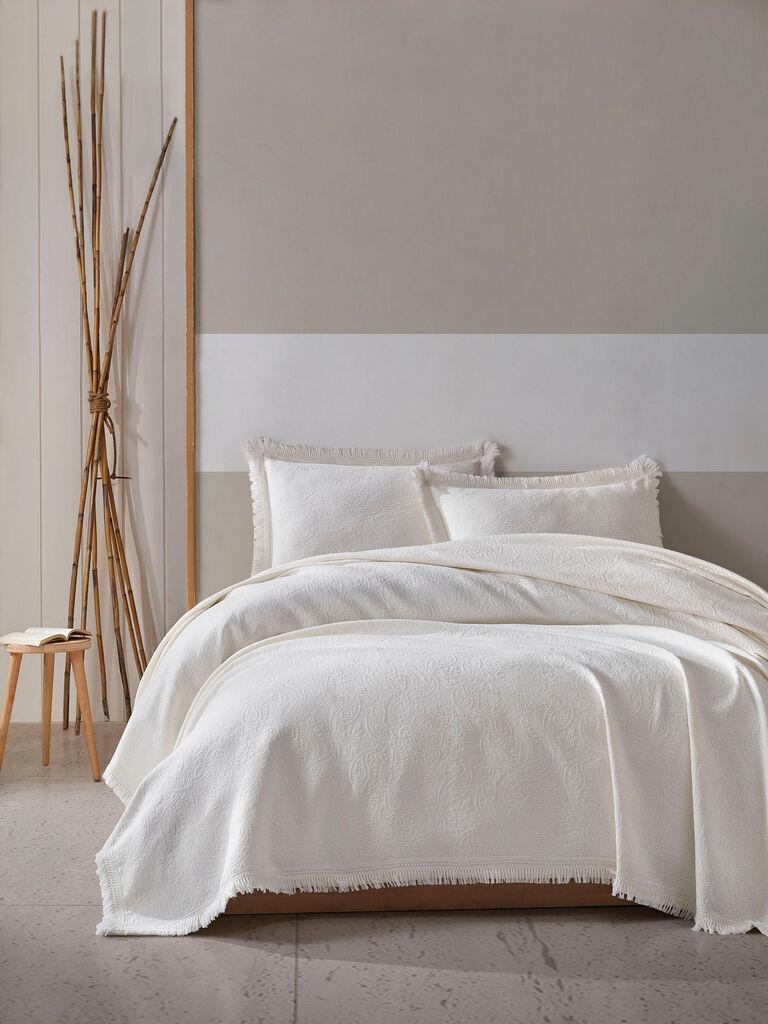 Комплет L'essentiel Maison Двојна прекривка Grace, 240x260cm, Антрацит