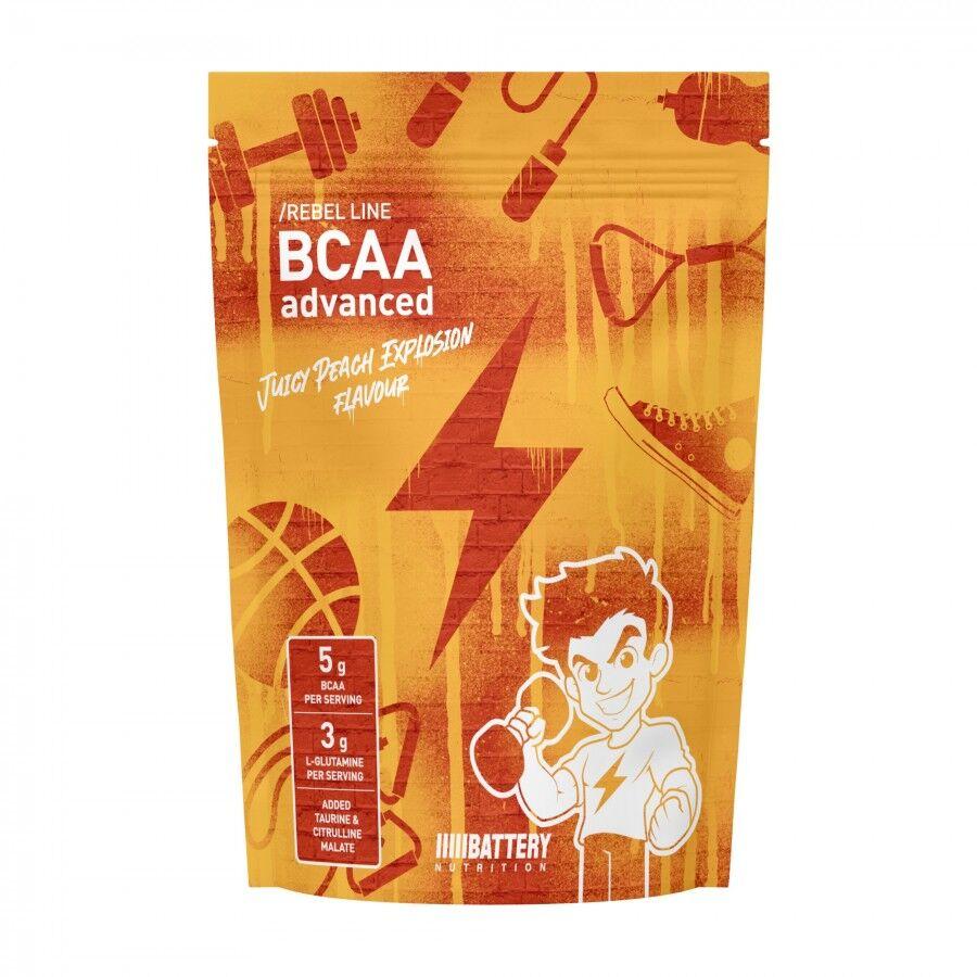 BATTERY REBEL BCAA ADVANCED, 380g, вкус: праска