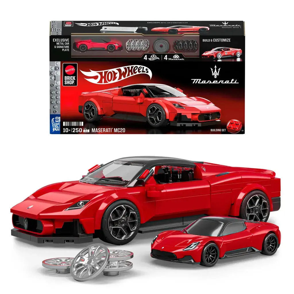 Hot Wheels Maserati Склоплив сет
