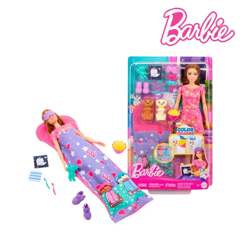 Barbie Пижама-парти сет со куќичка