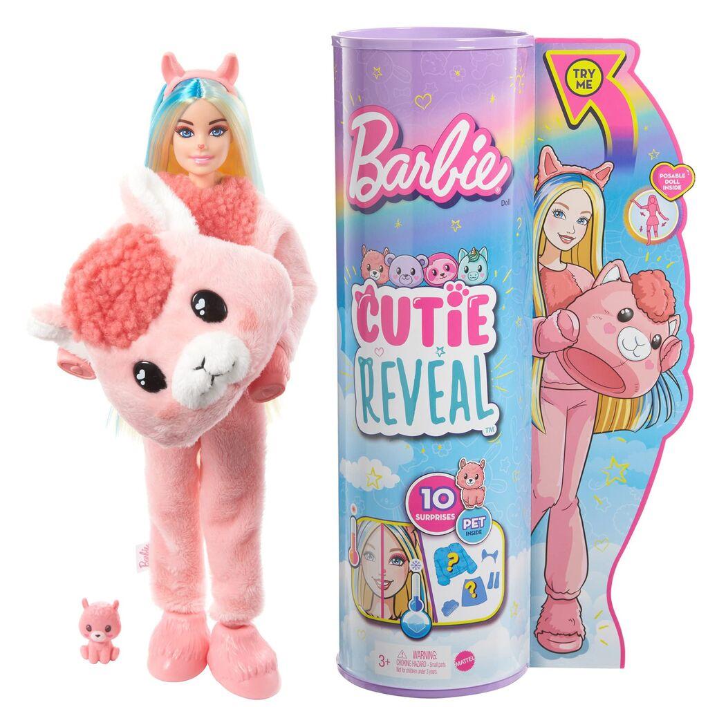 Barbie Cutie Reveal Лама кукла