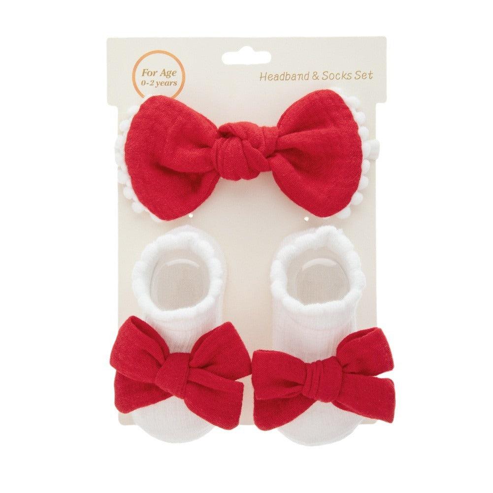 Комплет Чорапчиња и Трака за Коса