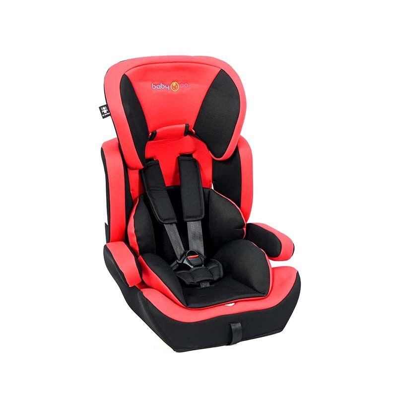 Loco Croco Седиште за автомобил 9-36 кг BABY GO Црвено