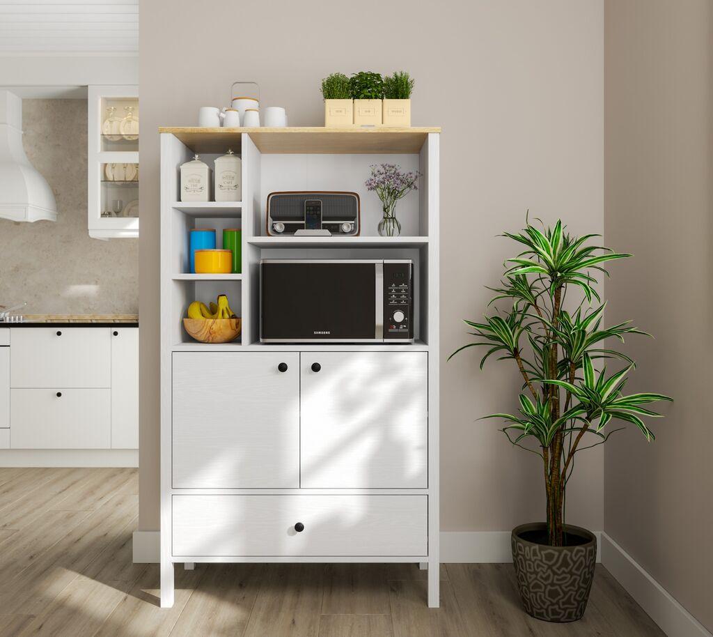 Повеќенаменски шкаф Hanah Home FRN-20041, 93x159 см, бел