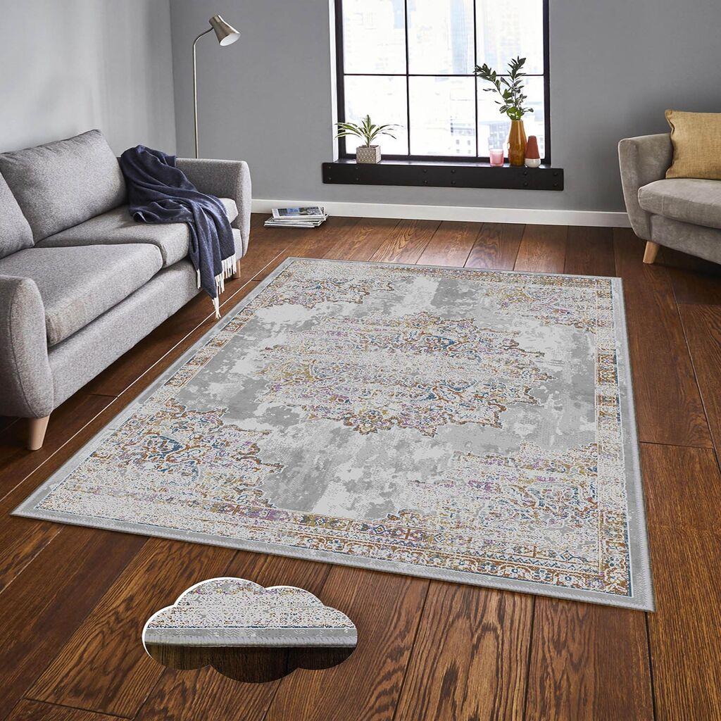 Conceptum Hypnose тепих Eexfab1191, правоаголен, 80x120 cm, сив