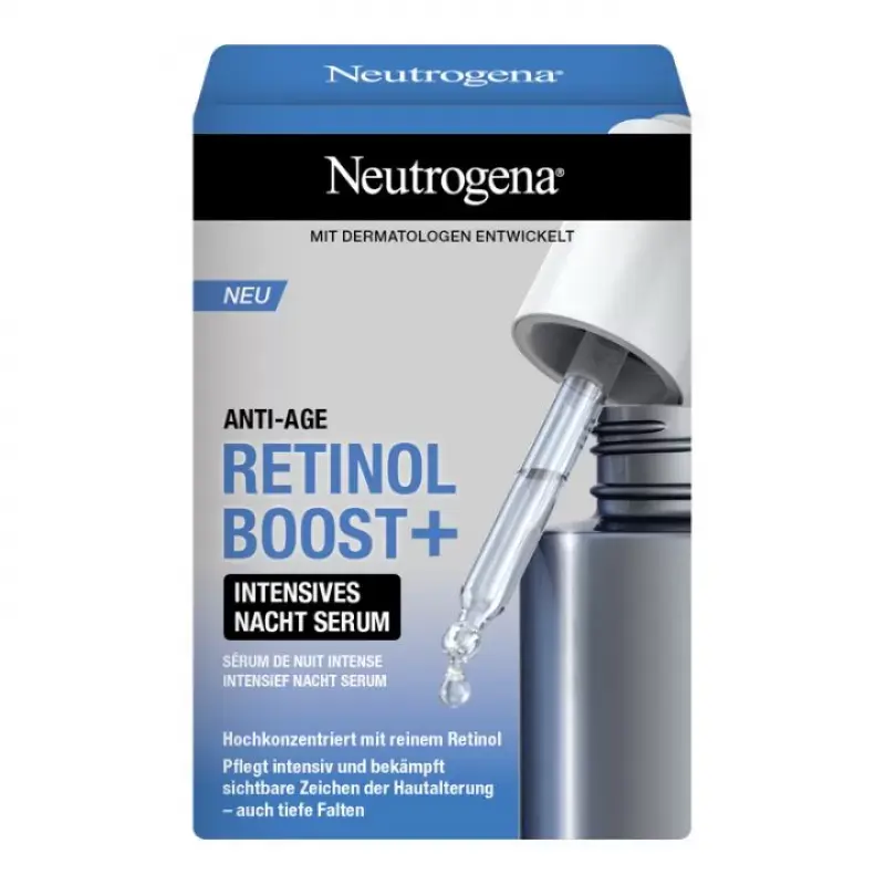 Neutrogena Night Serum за лице Retinol Boost Intense 30 мл