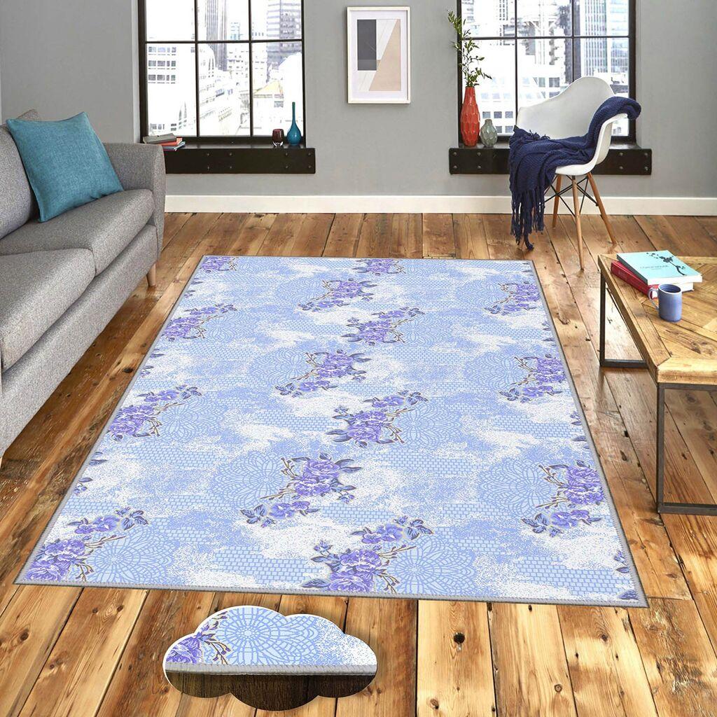Conceptum Hypnose тепих Eexfab940-1, правоаголен, 80x120 cm, светло сина