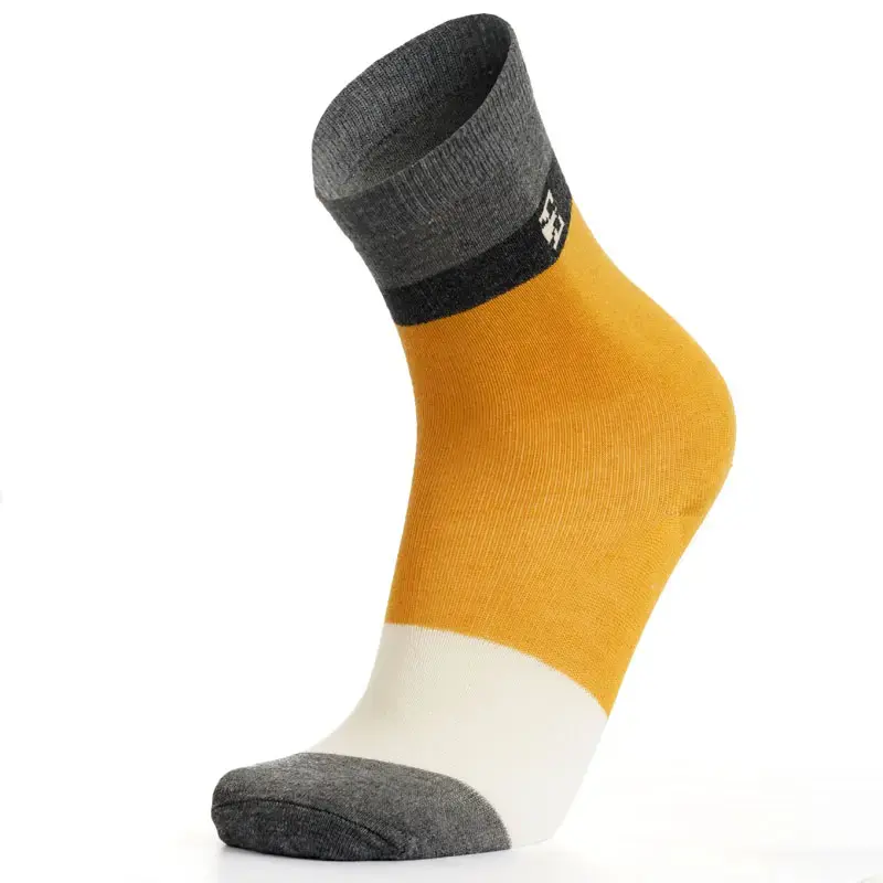 Eastbound Чорапи за Момчиња Big Bang, Сиво-жолта