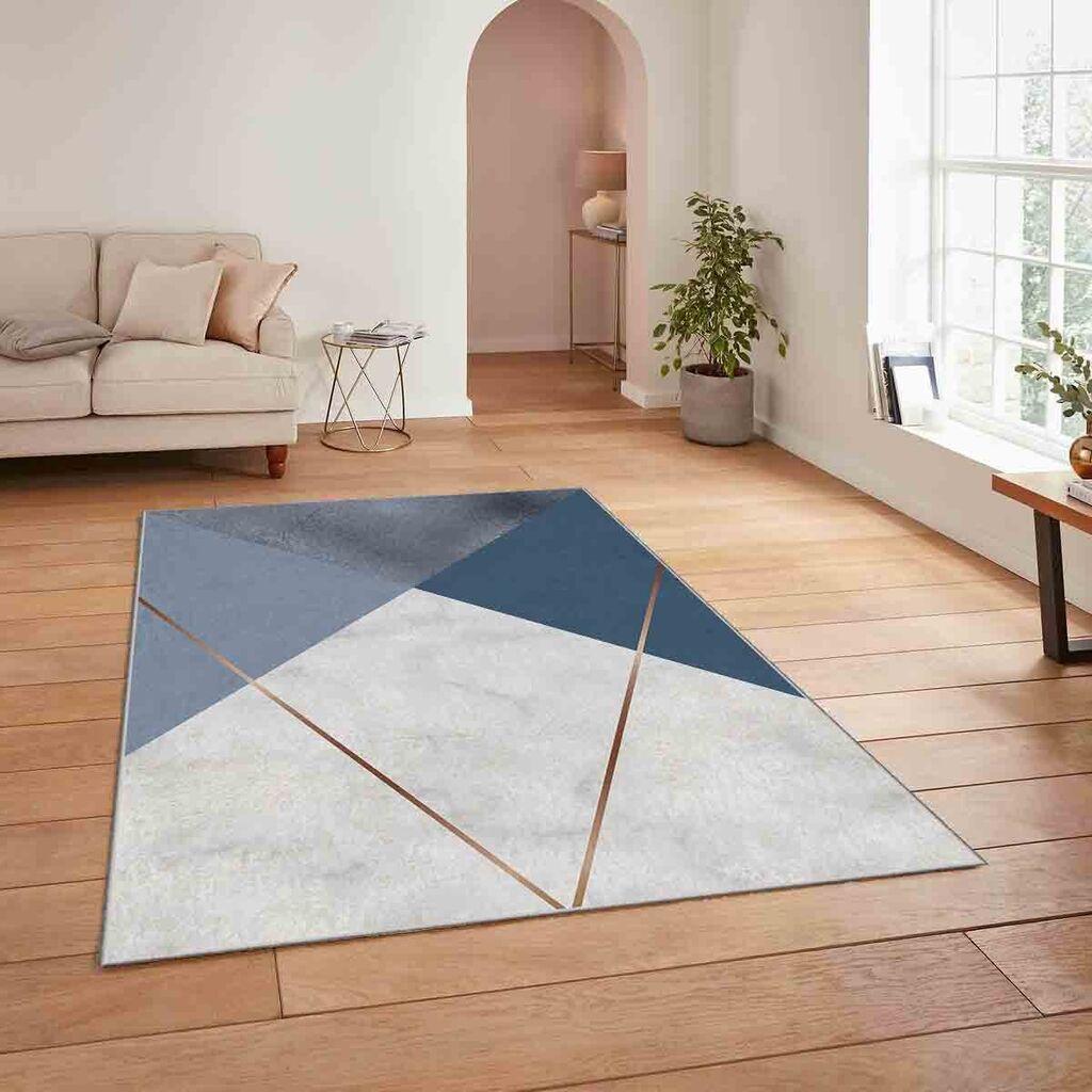 Conceptum Hypnose тепих HM-CRP25-51, правоаголен, 160x230 cm, сиво-сина