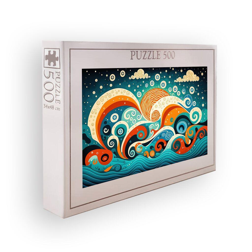 Сложувалка за дизајн на Аберто PZL_0101_500, 500 парчиња