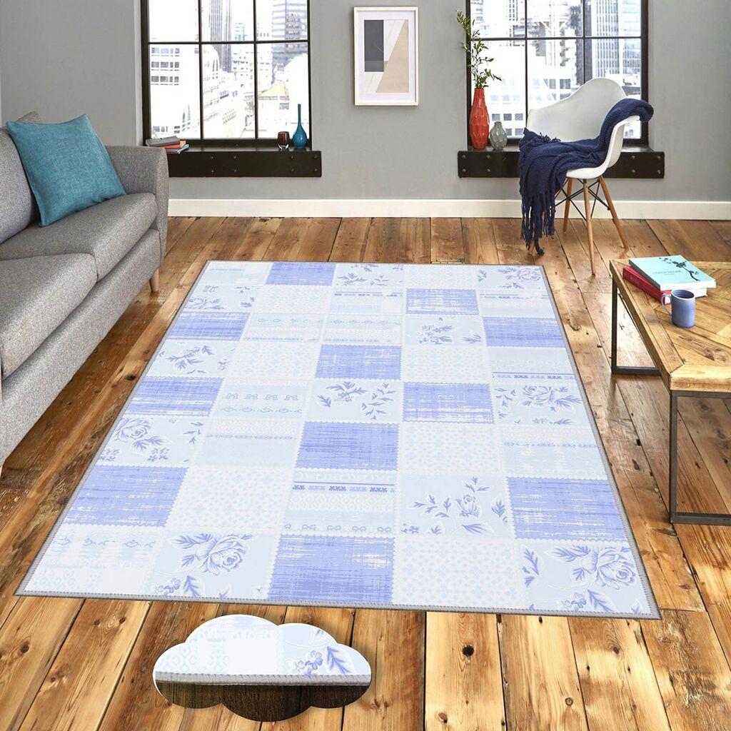 Conceptum Hypnose тепих Eexfab924-1, правоаголен, 80x120 cm, светло сина
